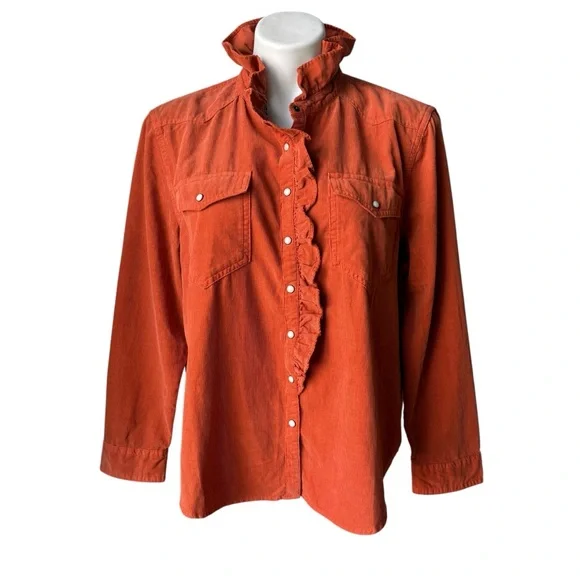 Sundance Ombeline Corduroy Shirt in Autumn - Picture 2 of 13